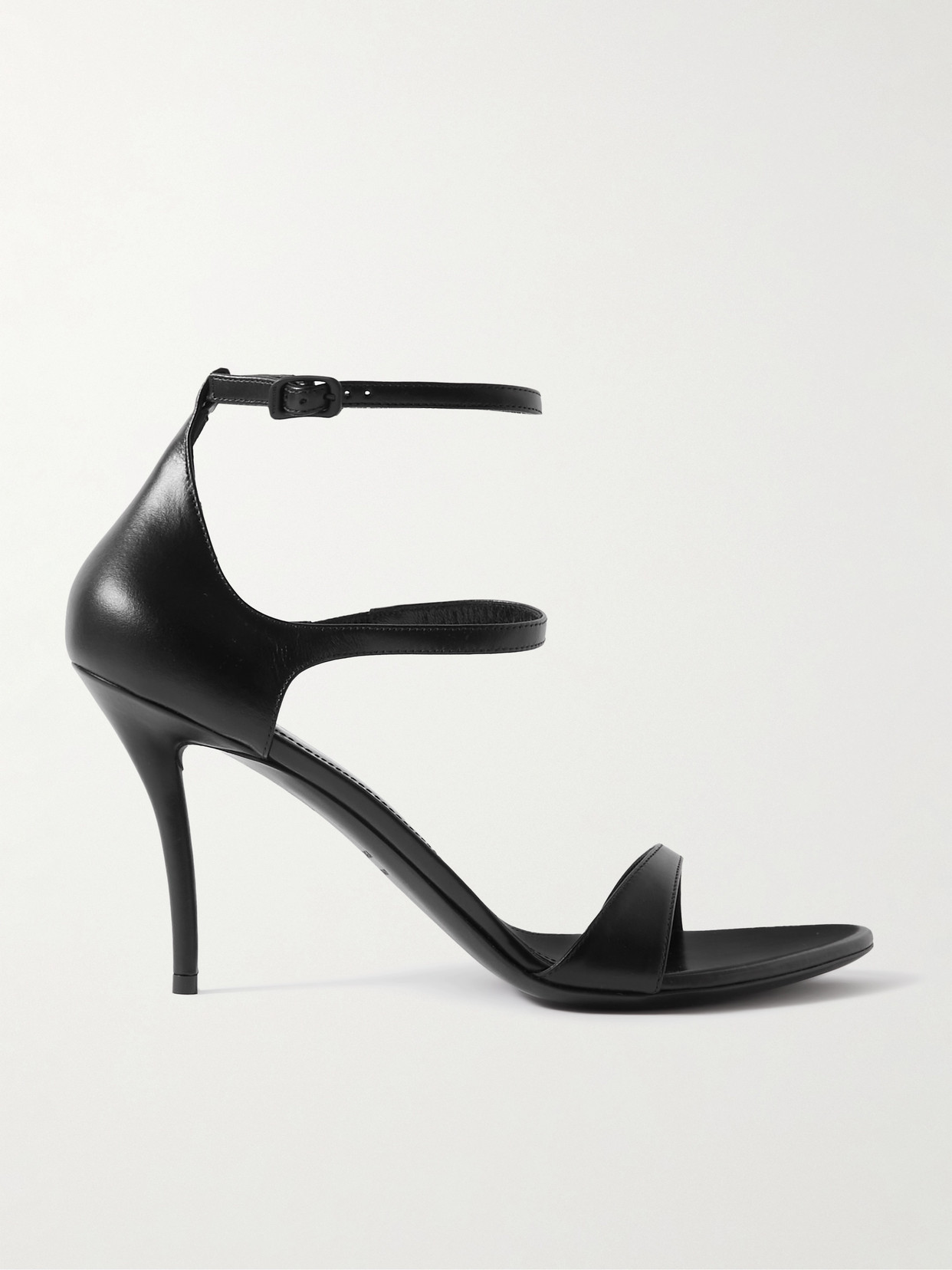 Balenciaga Honey Sandals In Black Leather In Black