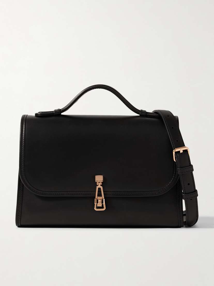 Gabriela Hearst Leonora Medium Leather Shoulder Bag