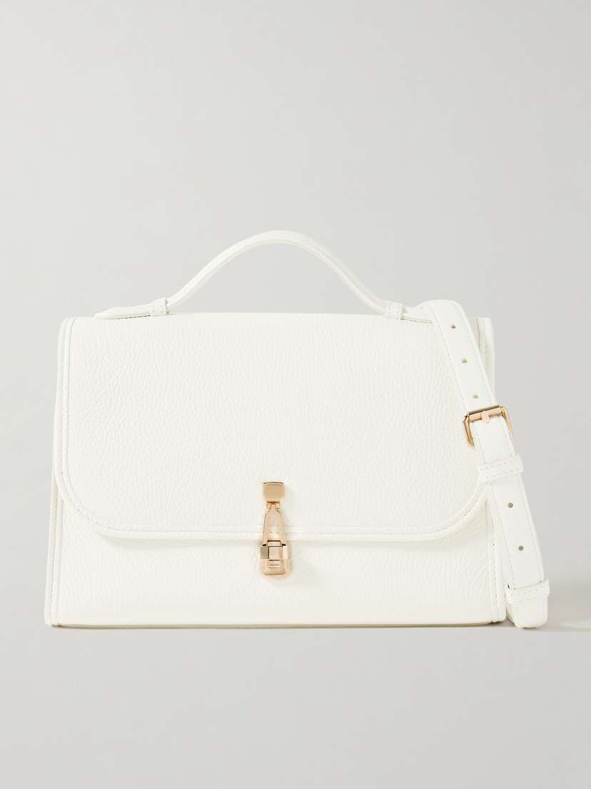 Gabriela Hearst Leonora Medium Textured-leather Shoulder Bag