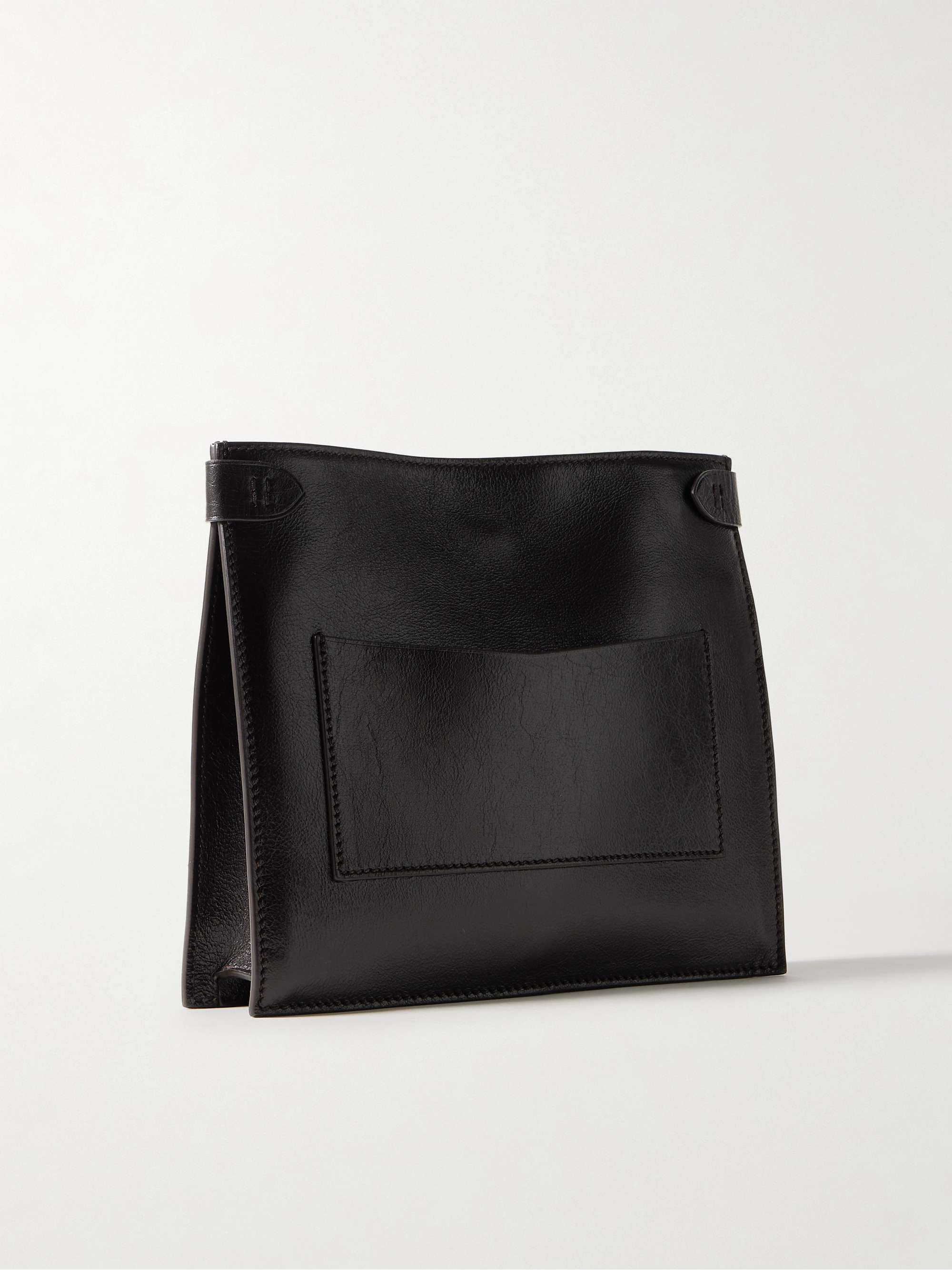 MÉTIER Stowaway leather shoulder bag