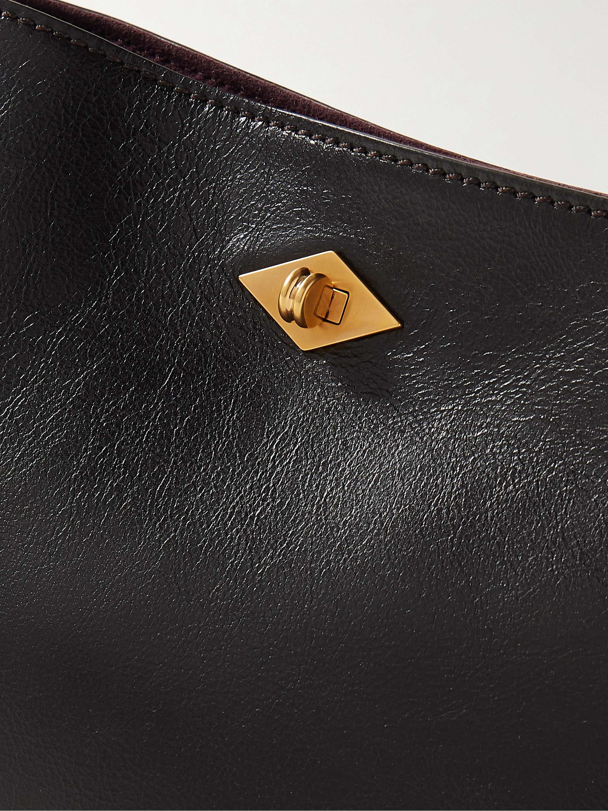 MÉTIER Stowaway leather shoulder bag
