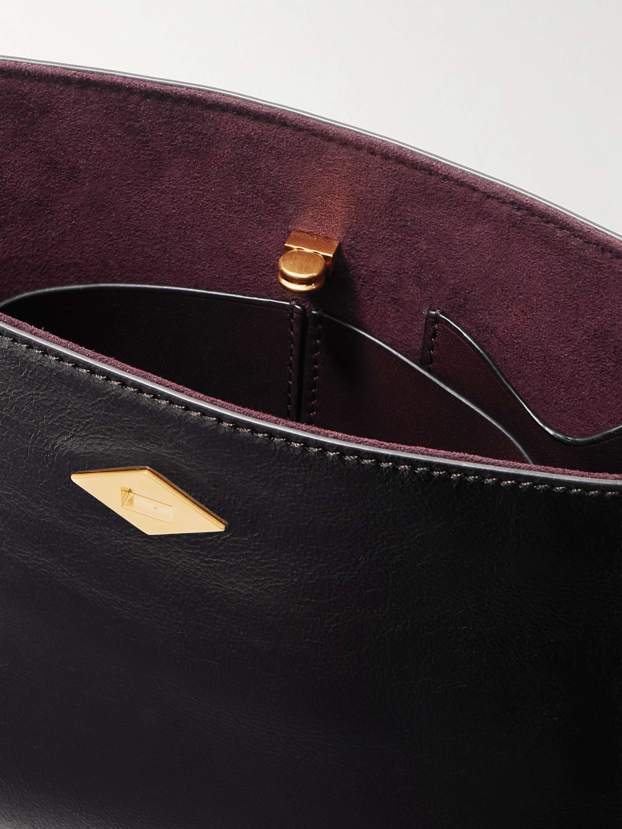 MÉTIER Stowaway leather shoulder bag