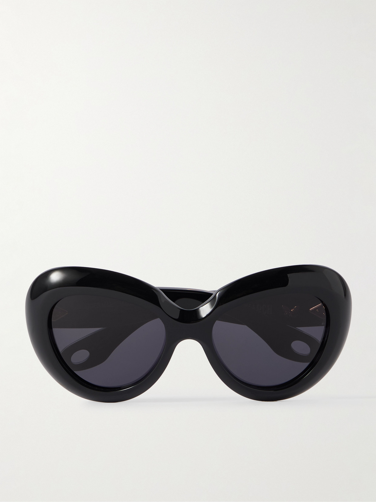 Jacques Marie Mage Monarch Butterfly-frame Acetate Sunglasses In Black