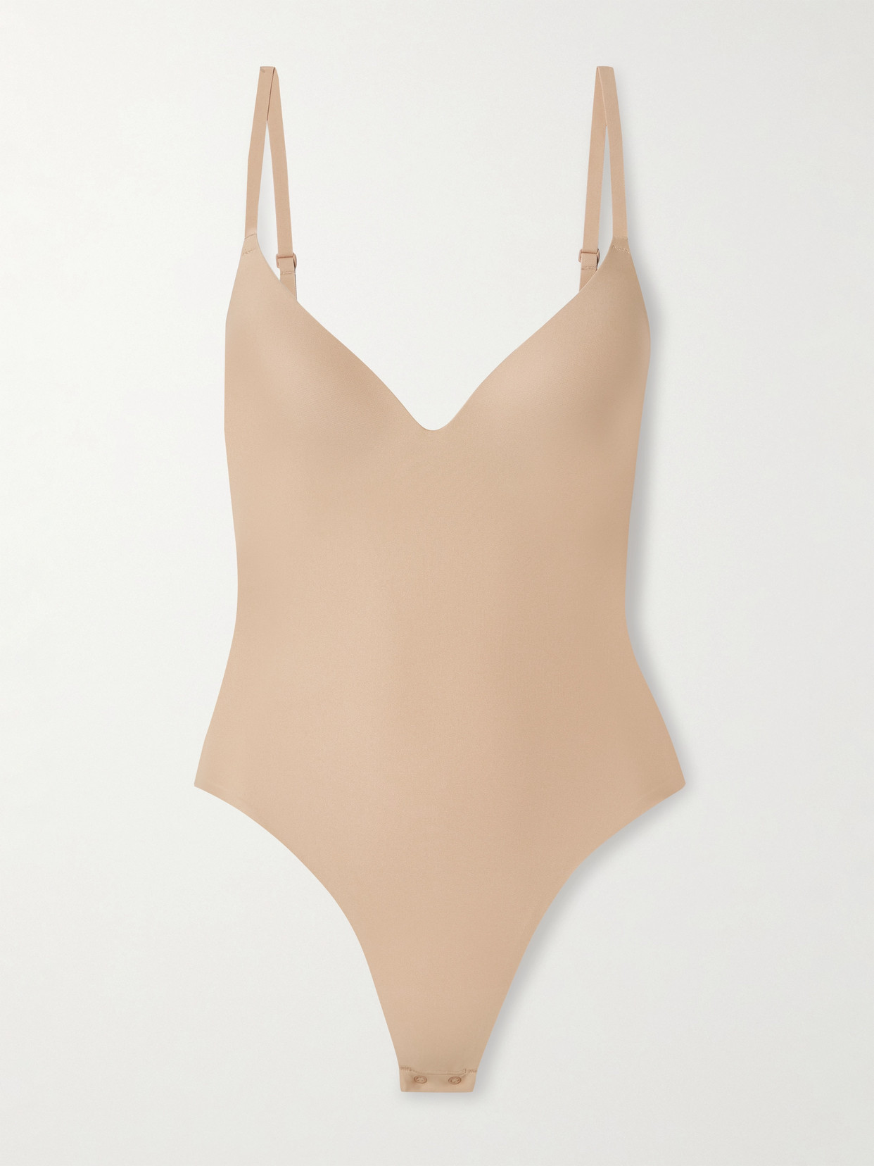 Skims Push-up Thong Bodysuit In Neutrals