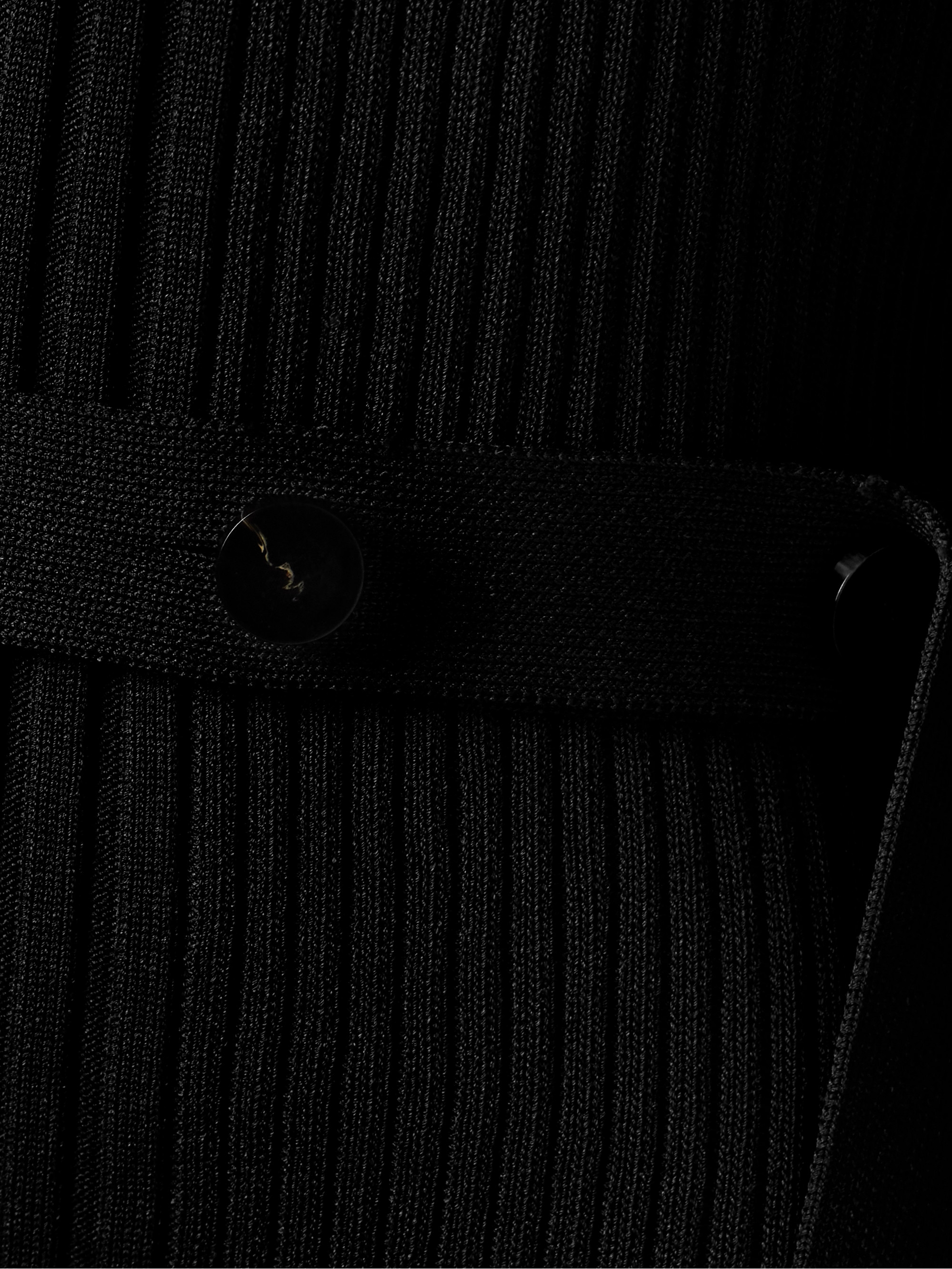 Proenza Schouler Lauryn belted ribbed-knit dress