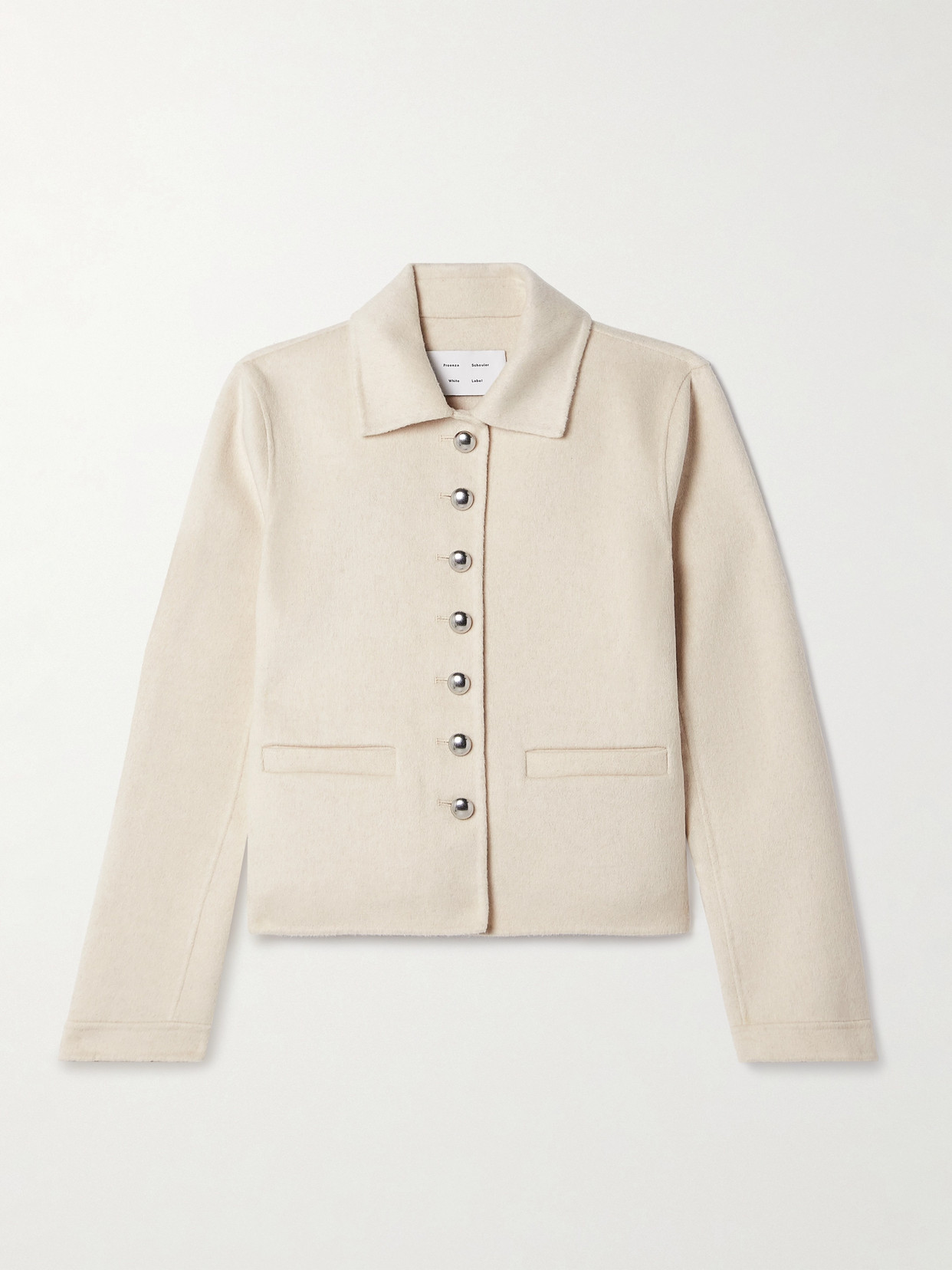 Proenza Schouler White Label - Emilie Wool-blend Jacket - Neutrals