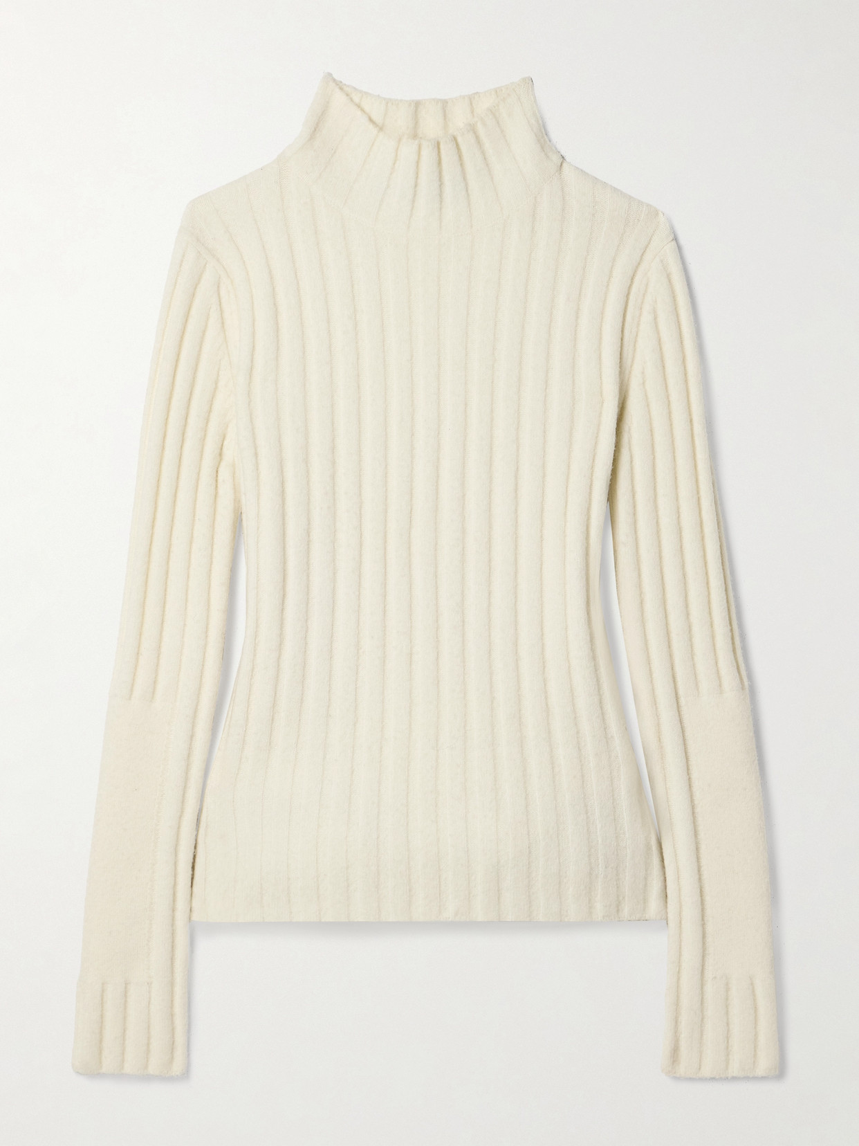 PROENZA SCHOULER HAVEN RIBBED WOOL-BLEND TURTLENECK SWEATER