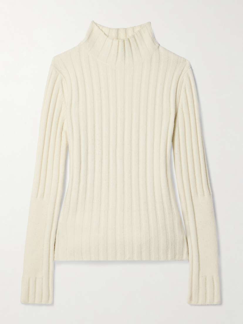 Proenza Schouler Haven Ribbed Wool-blend Turtleneck Sweater