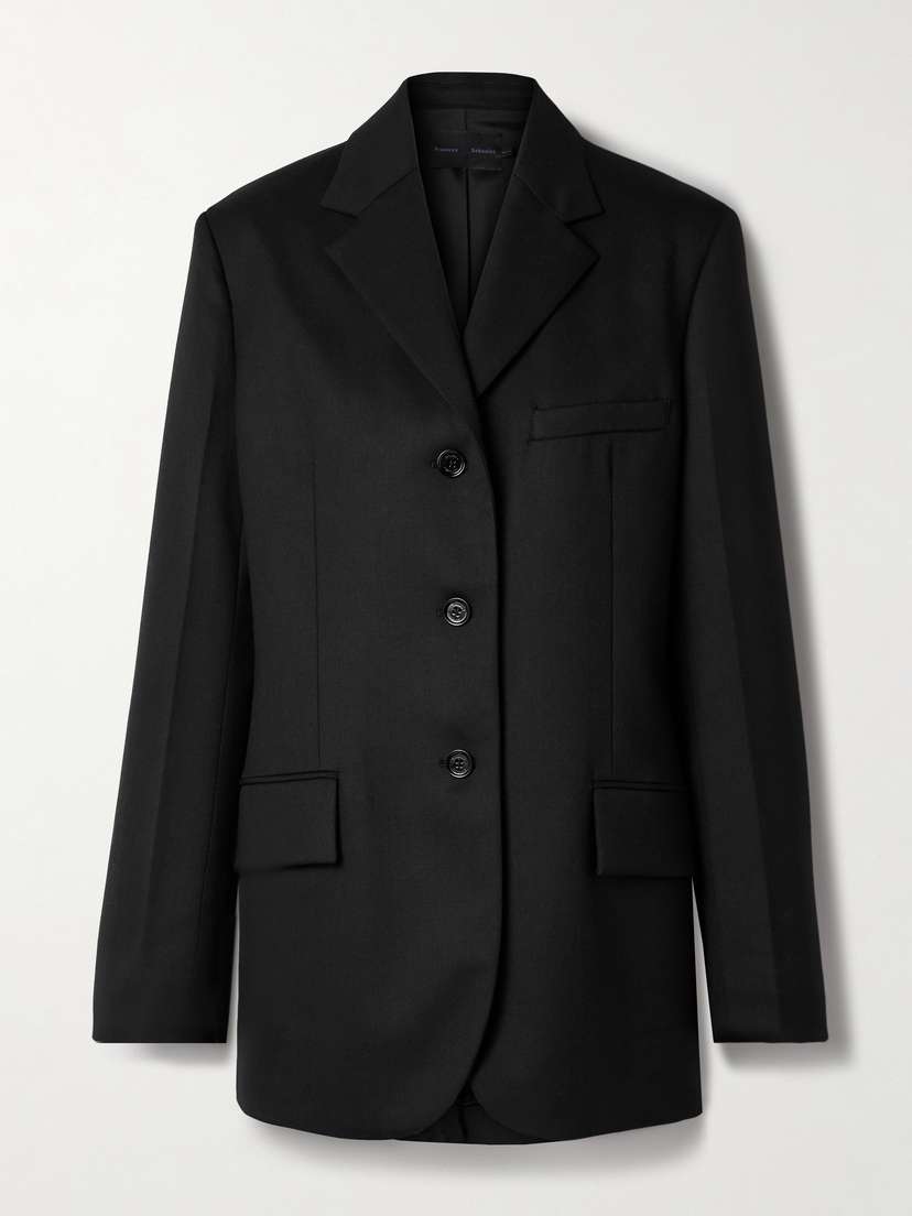 Proenza Schouler Archer Wool-blend Twill Blazer