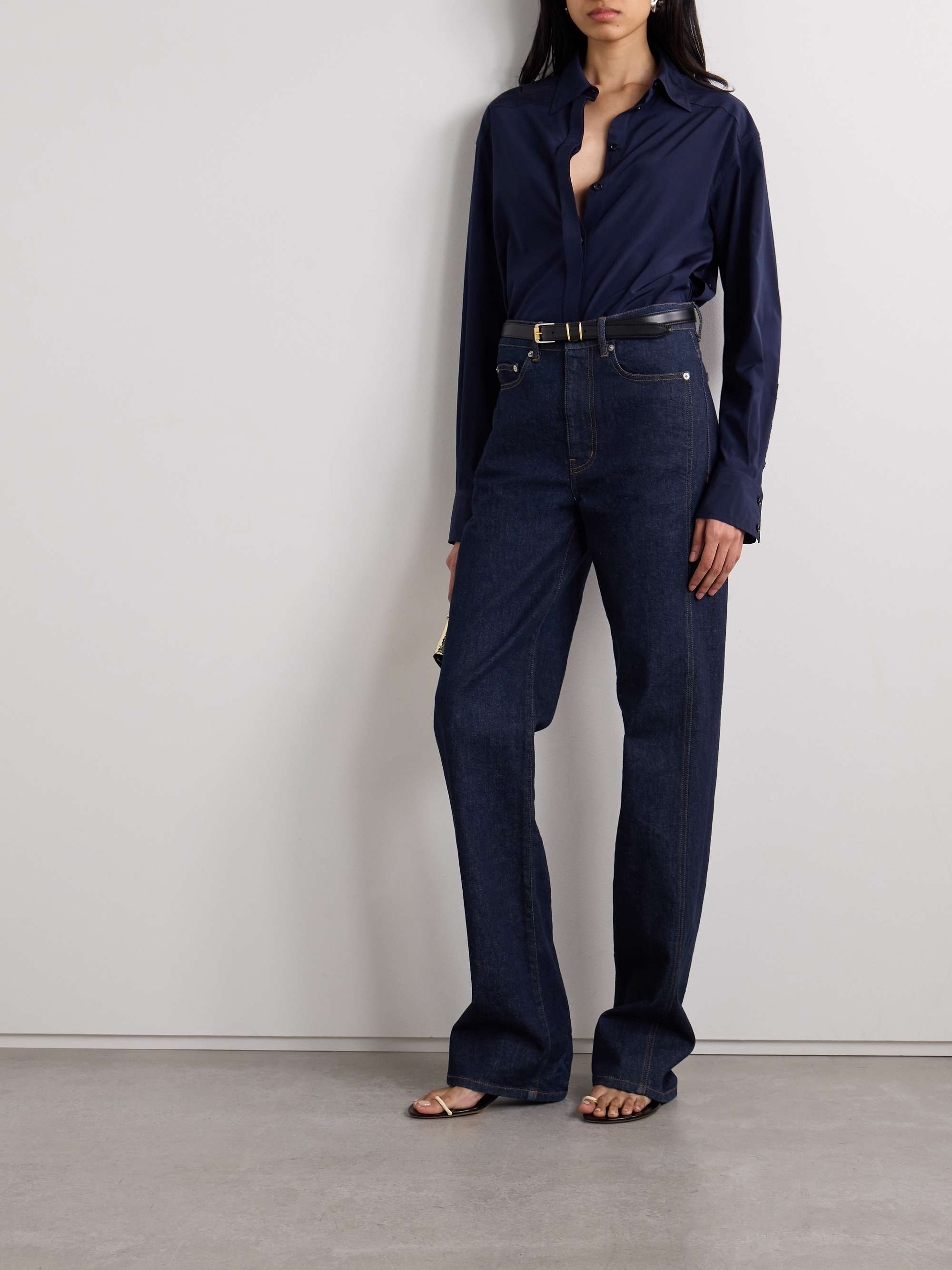 PROENZA SCHOULER Ryman midrise straightleg jeans NETAPORTER