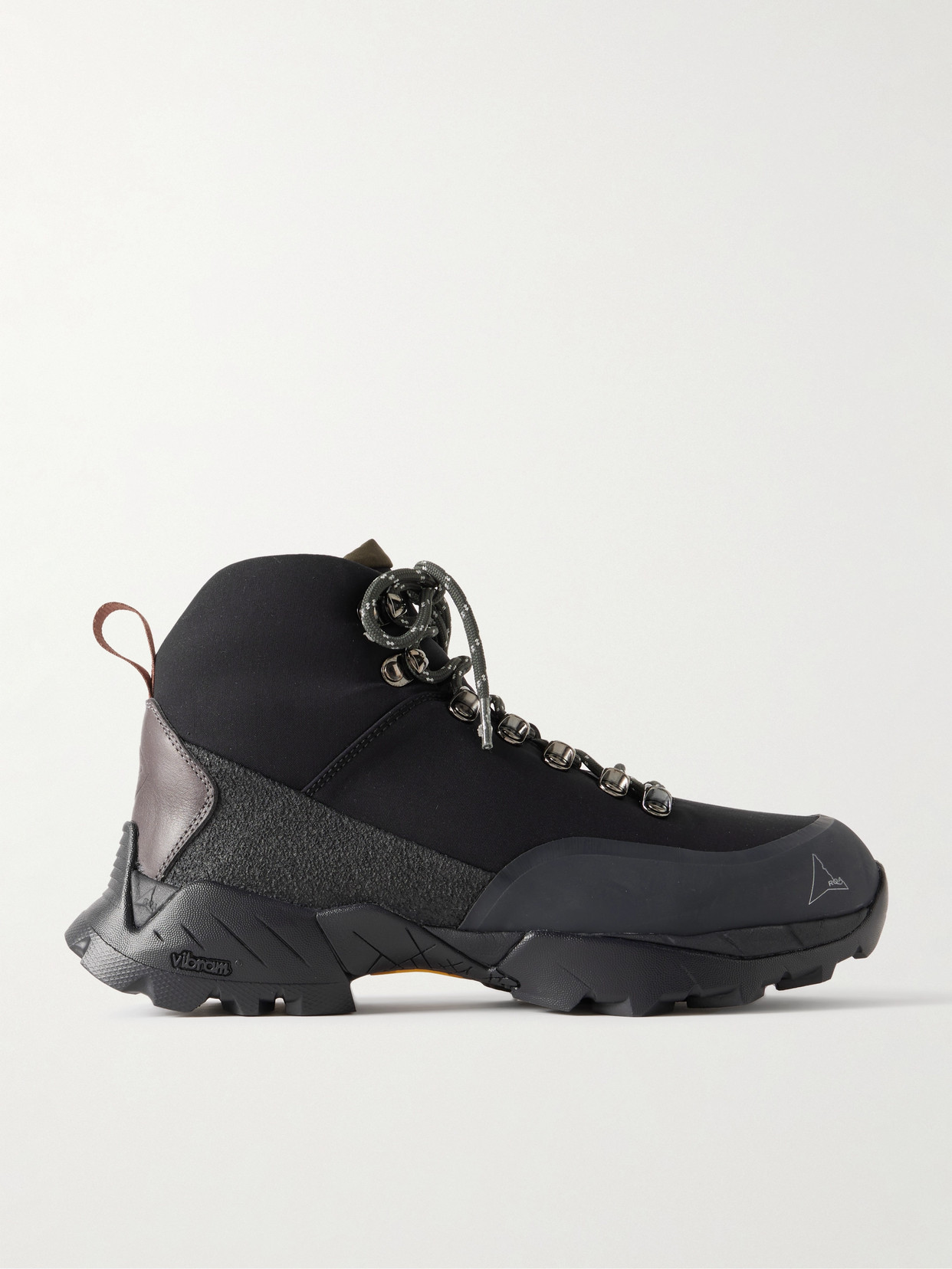 Loro Piana - + Roa Andreas Felt And Rubber-trimmed Wool-blend Hiking Boots - Blue