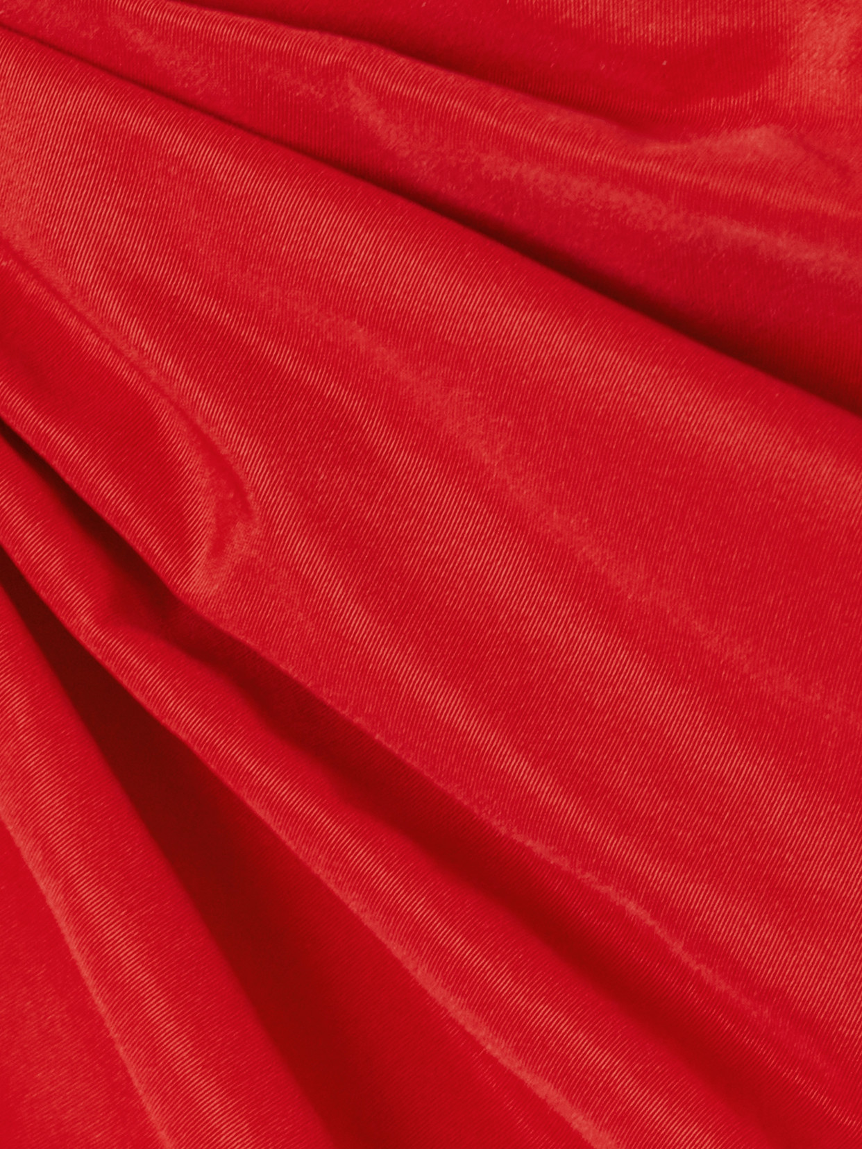 Bernadette Estee Bow-embellished Taffeta Mini Dress In Red