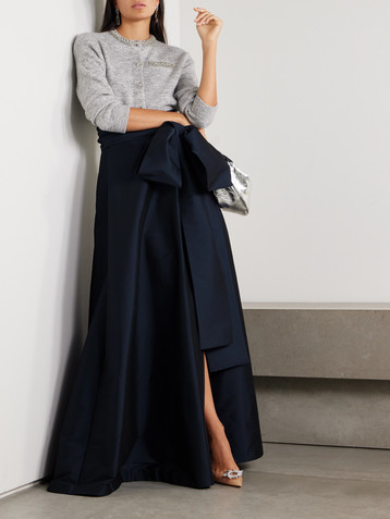 Bernadette Beatrice stretch-taffeta maxi skirt