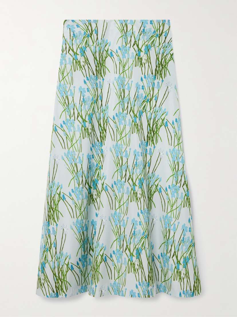 BERNADETTE Leanne Floral-print Woven Maxi Skirt