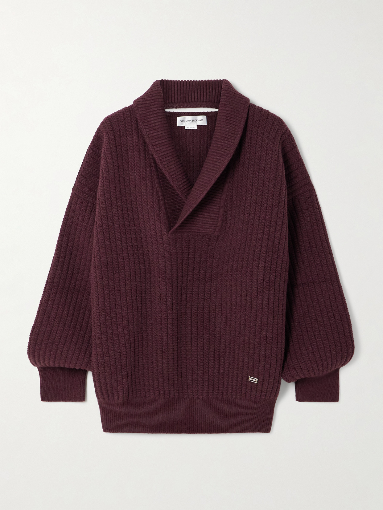Victoria Beckham - Ribbed Wool Sweater - Red