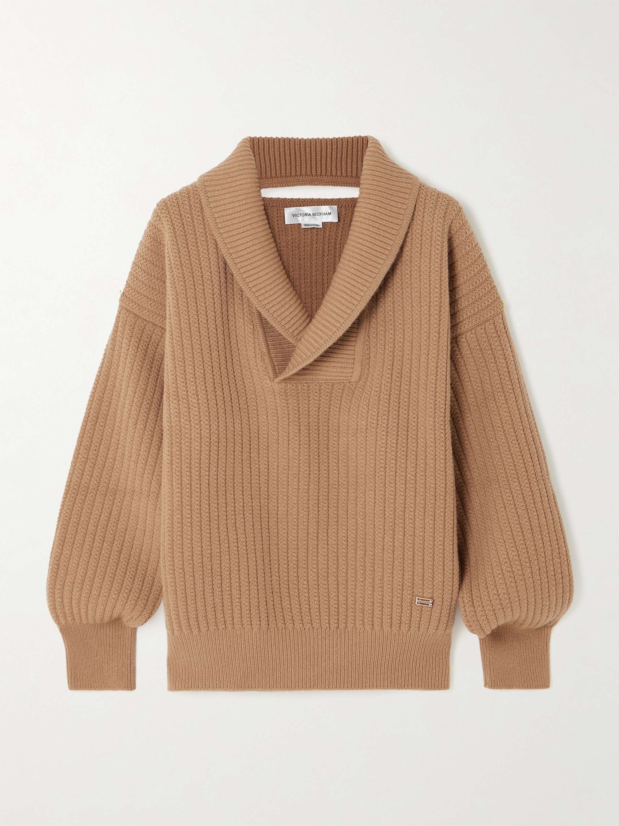 VICTORIA BECKHAM Ribbed wool sweater NET A PORTER