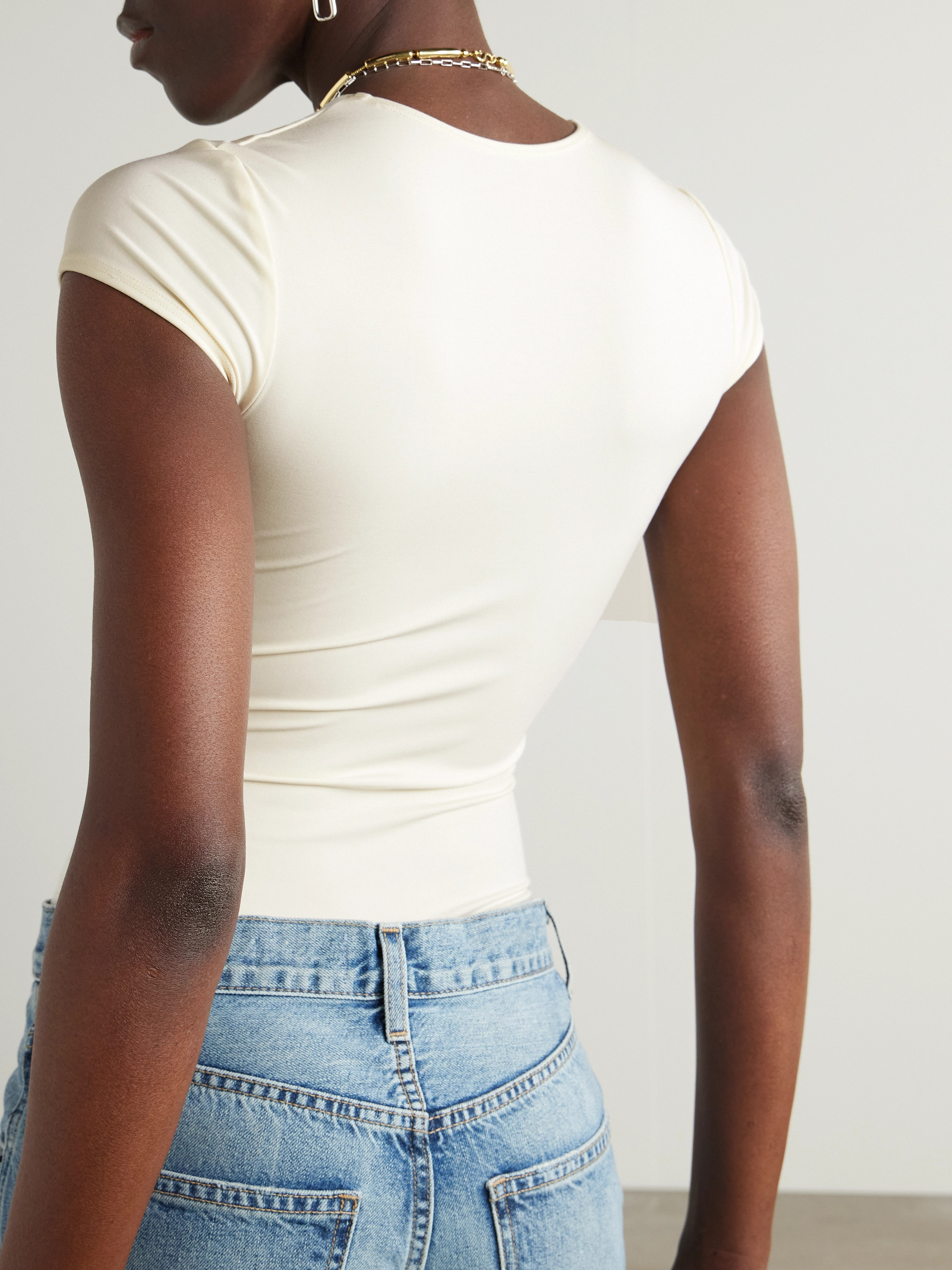 Commando Butter Luxe stretch-Micro Modal bodysuit thumbnail