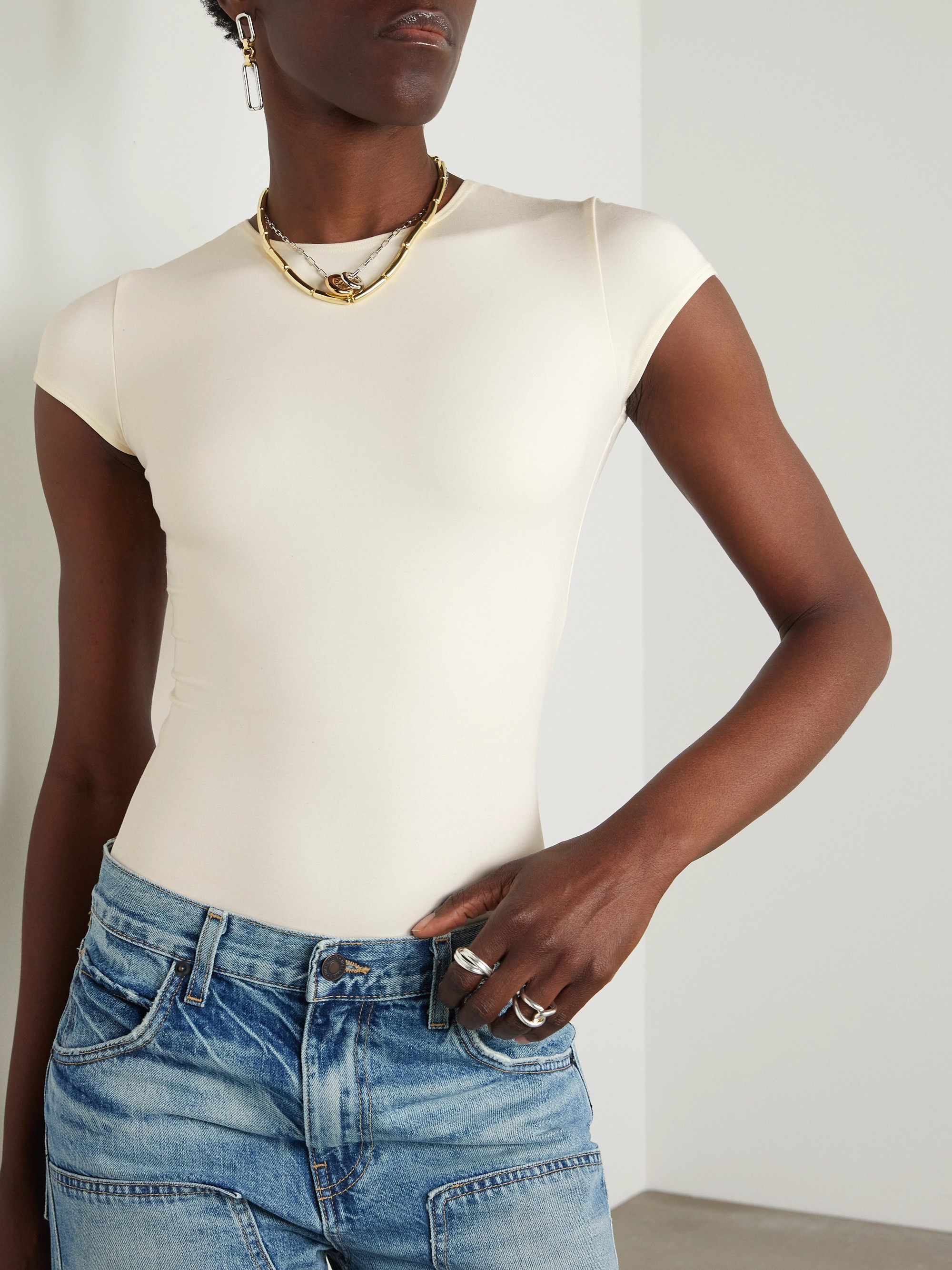 Commando Butter Luxe stretch-Micro Modal bodysuit