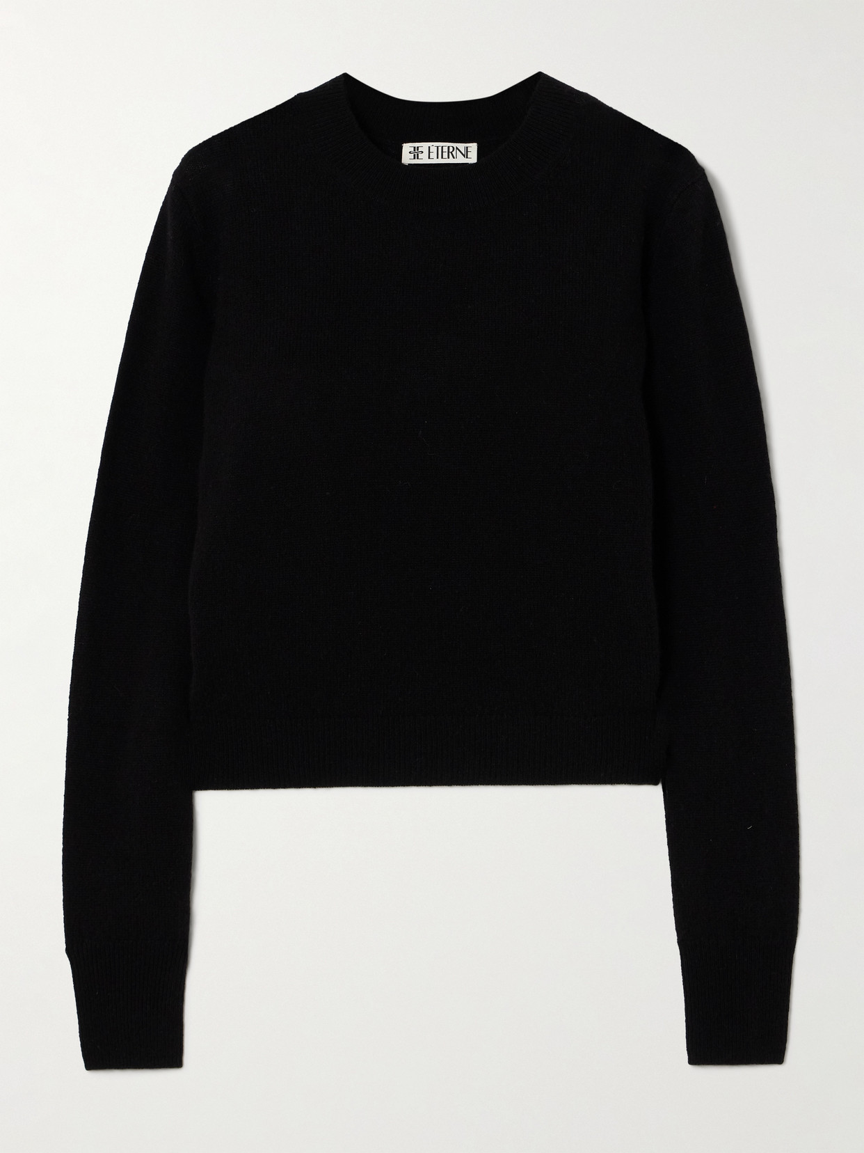 Éterne Francis Cashmere Sweater In Black