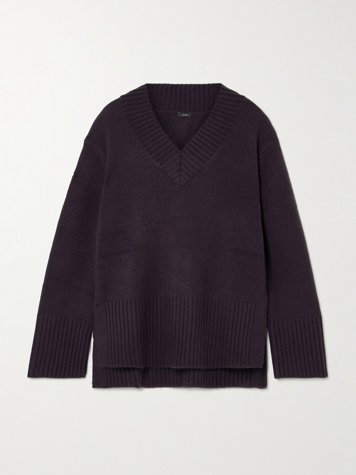 Joseph Cashmere Sweater In Purple