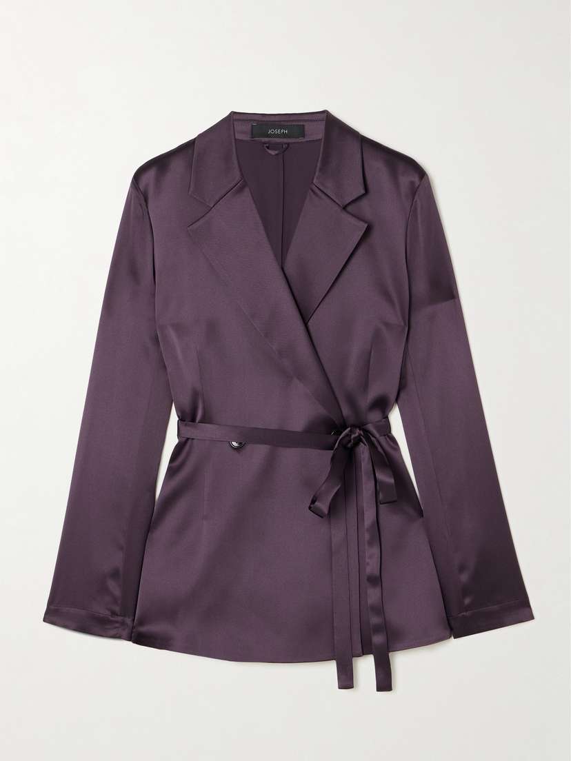 Joseph Joubert Silk-satin Blazer