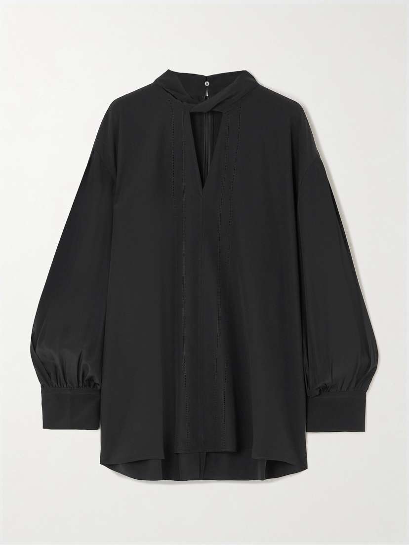 Joseph Rivoli Silk Crepe De Chine Blouse
