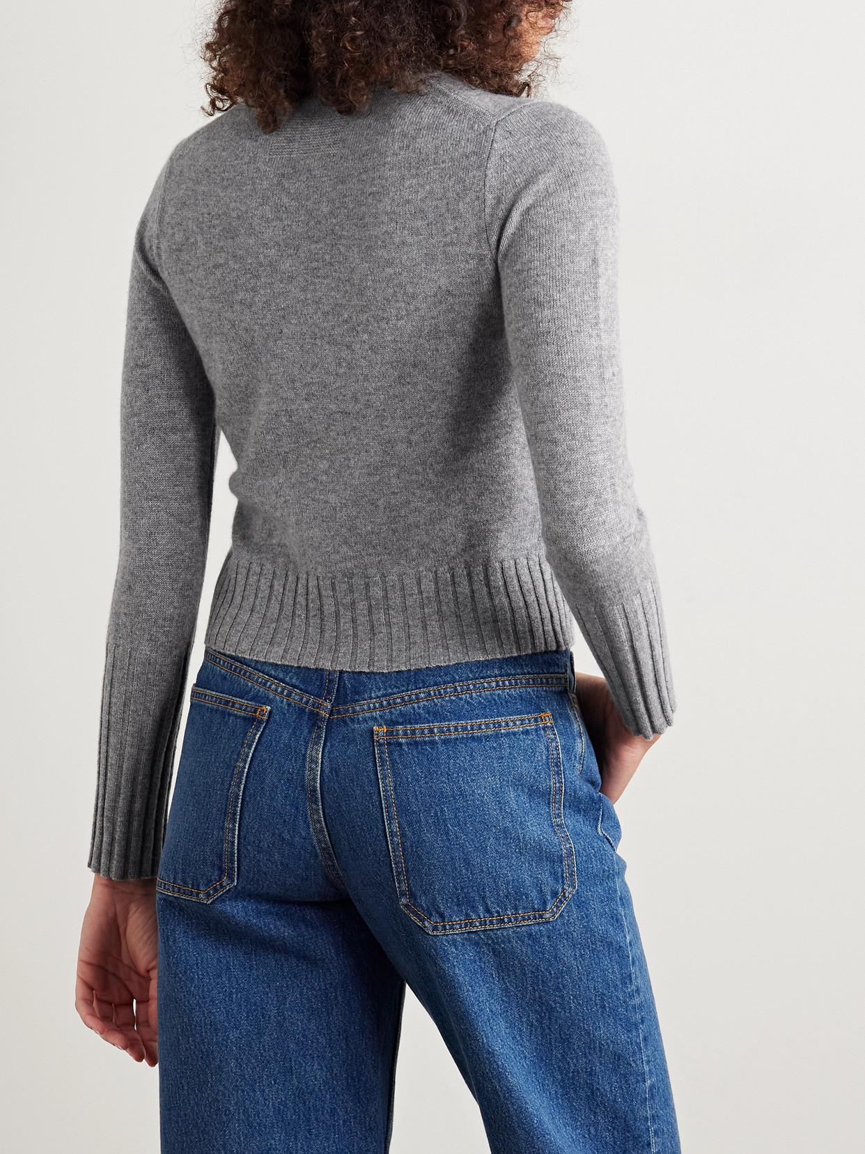Shrunken Cashmere Sweater