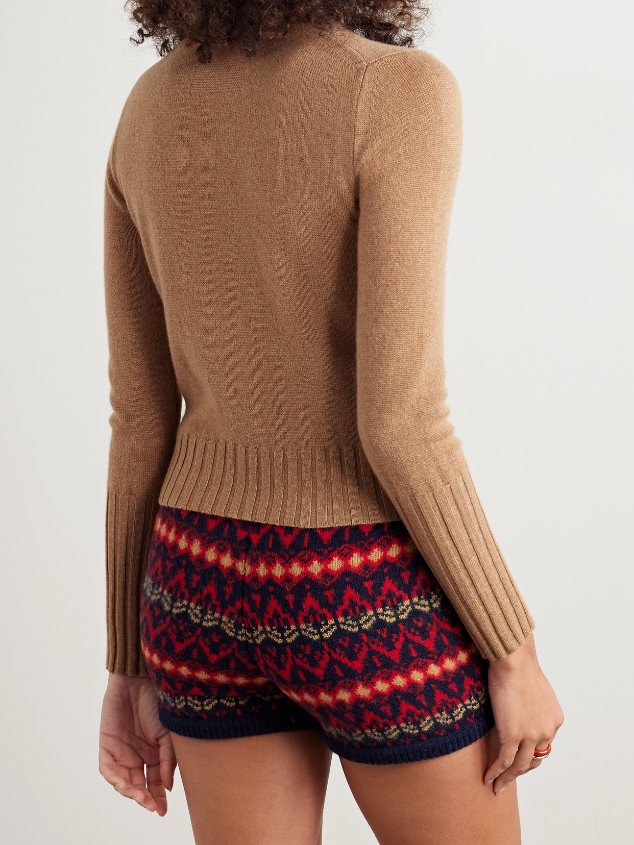 GUEST IN RESIDENCE SHRUNKEN CASHMERE SWEATER