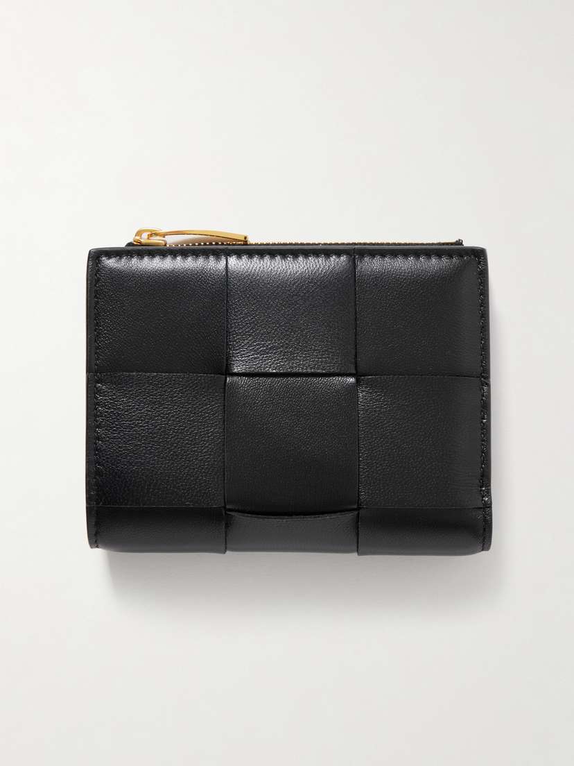 Bottega Veneta Cassette Intrecciato Leather Wallet