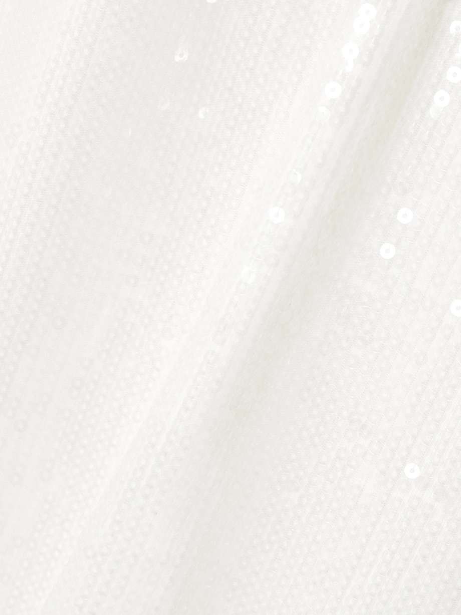 sequined recycled-satin maxi dress
