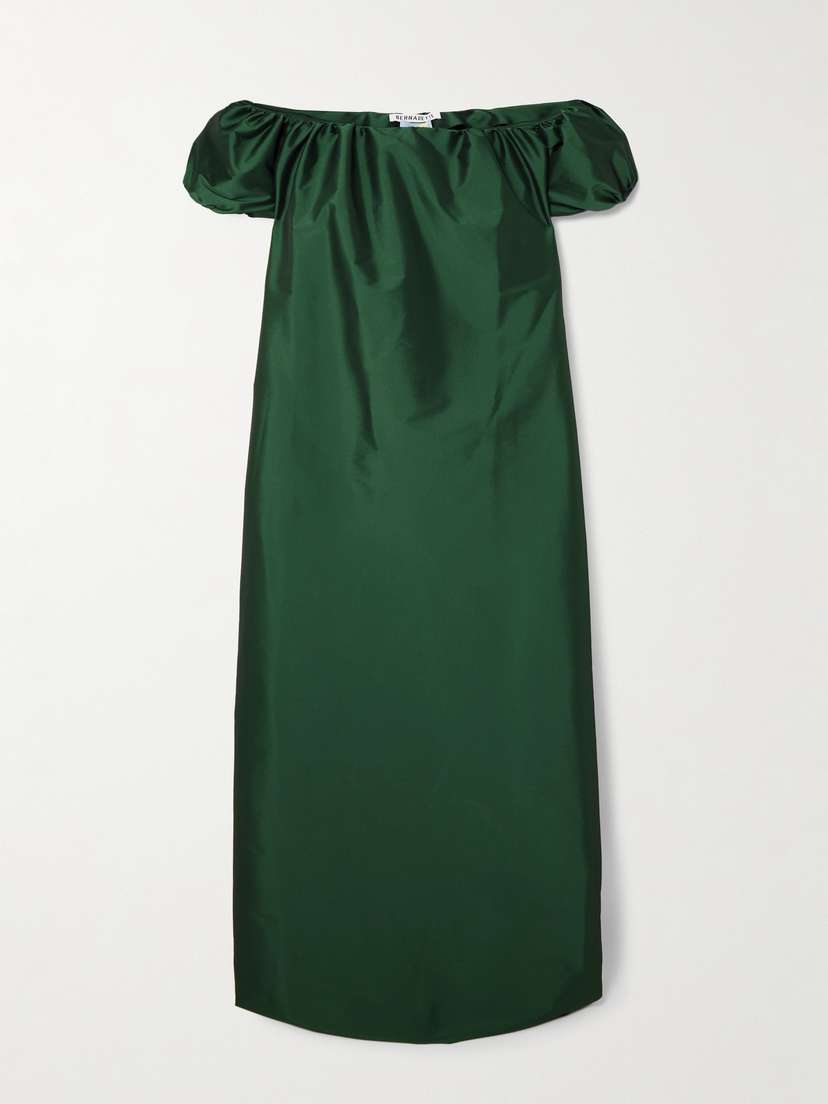 BERNADETTE Rianne Off-the-shoulder Taffeta Gown