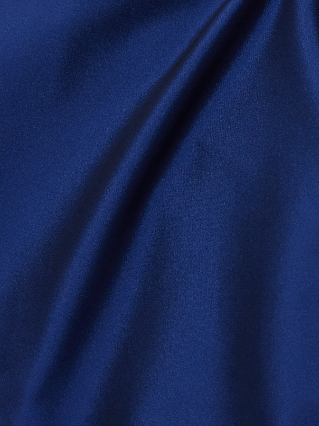 Bernadette Winnie Bow-detailed One-shoulder Taffeta Gown In Blue