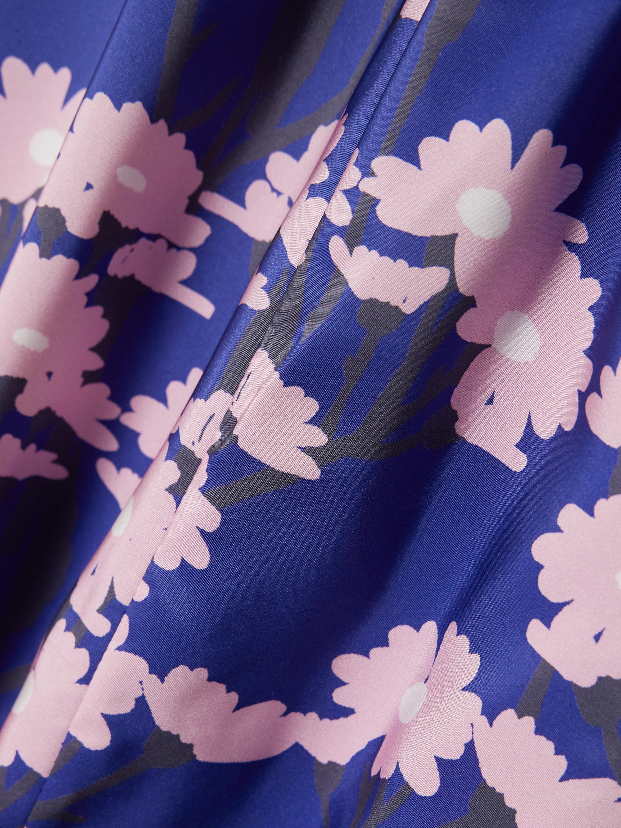 Bernadette Elle floral-print taffeta maxi skirt