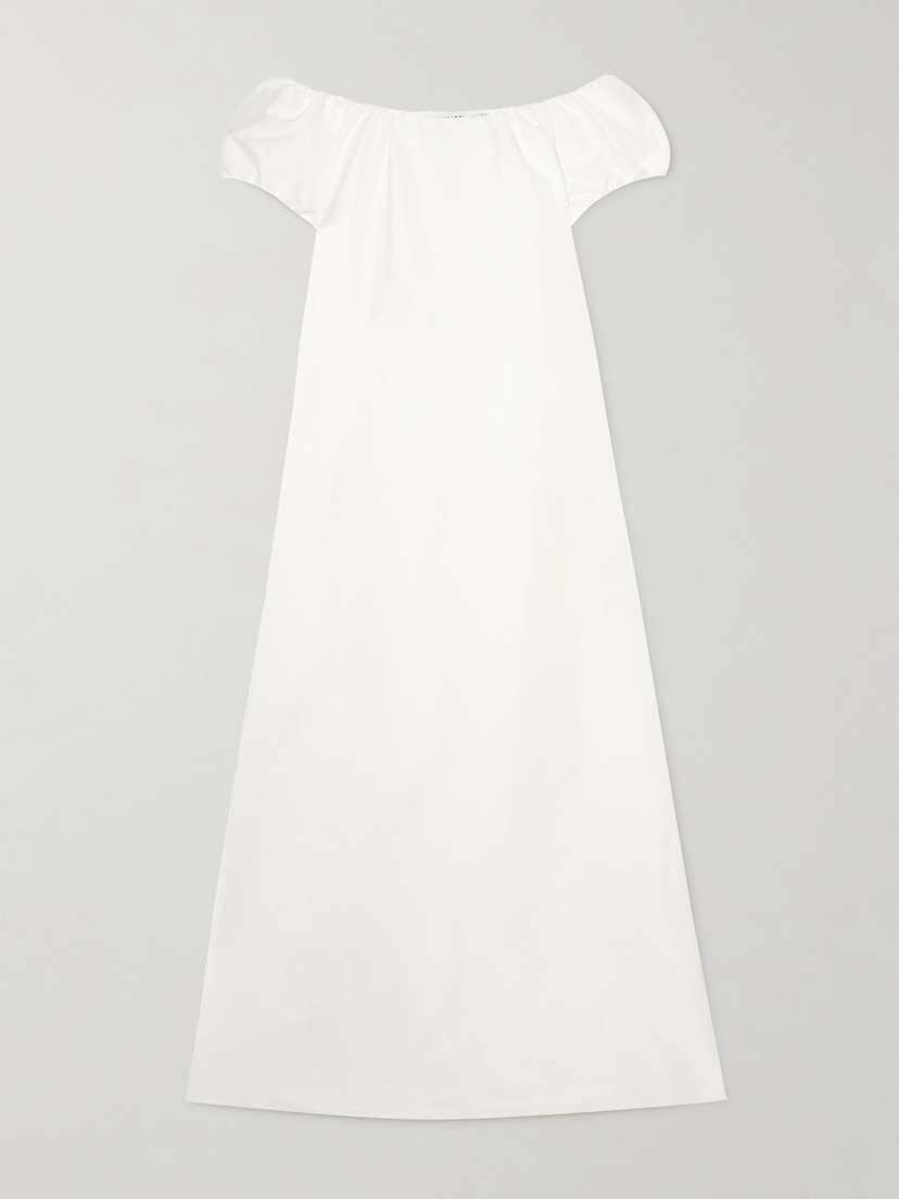 BERNADETTE Rianne Off-the-shoulder Taffeta Gown