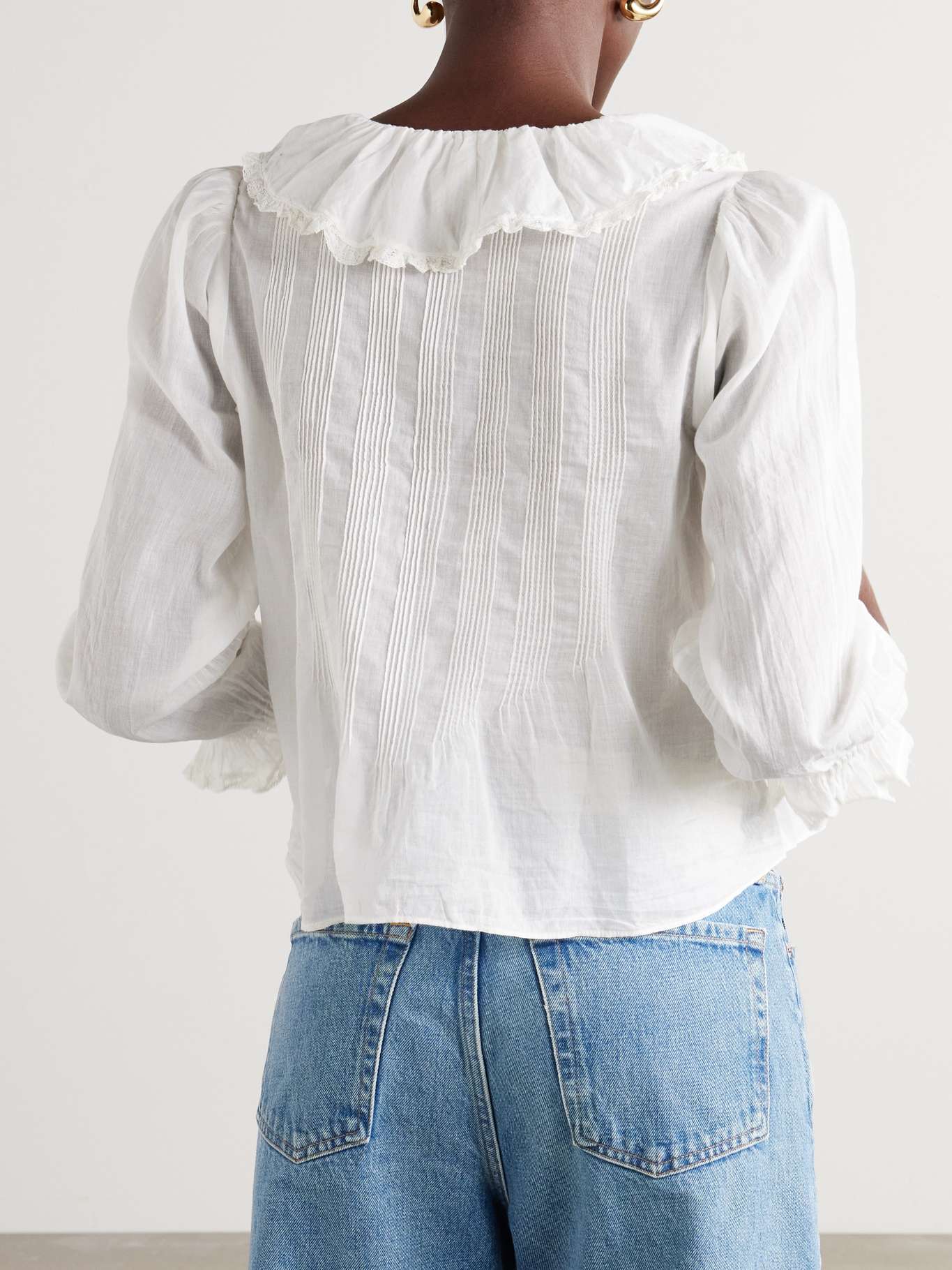 Cotton Dry Oil Blouson