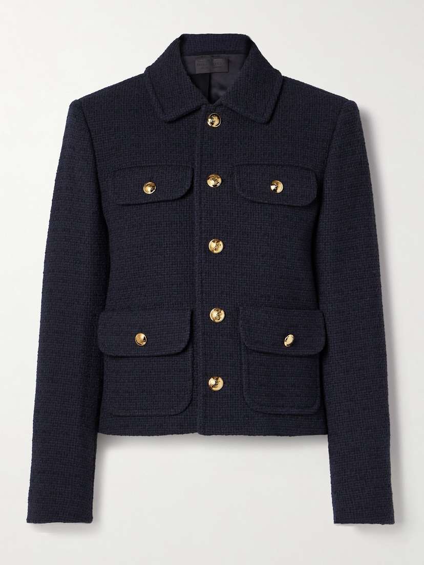Nili Lotan Paola Cotton-blend Tweed Jacket