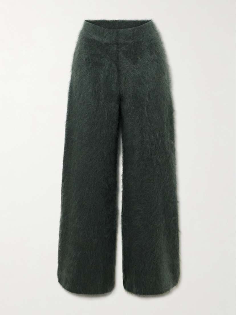 Lisa Yang Ellery Brushed Cashmere Flared Pants