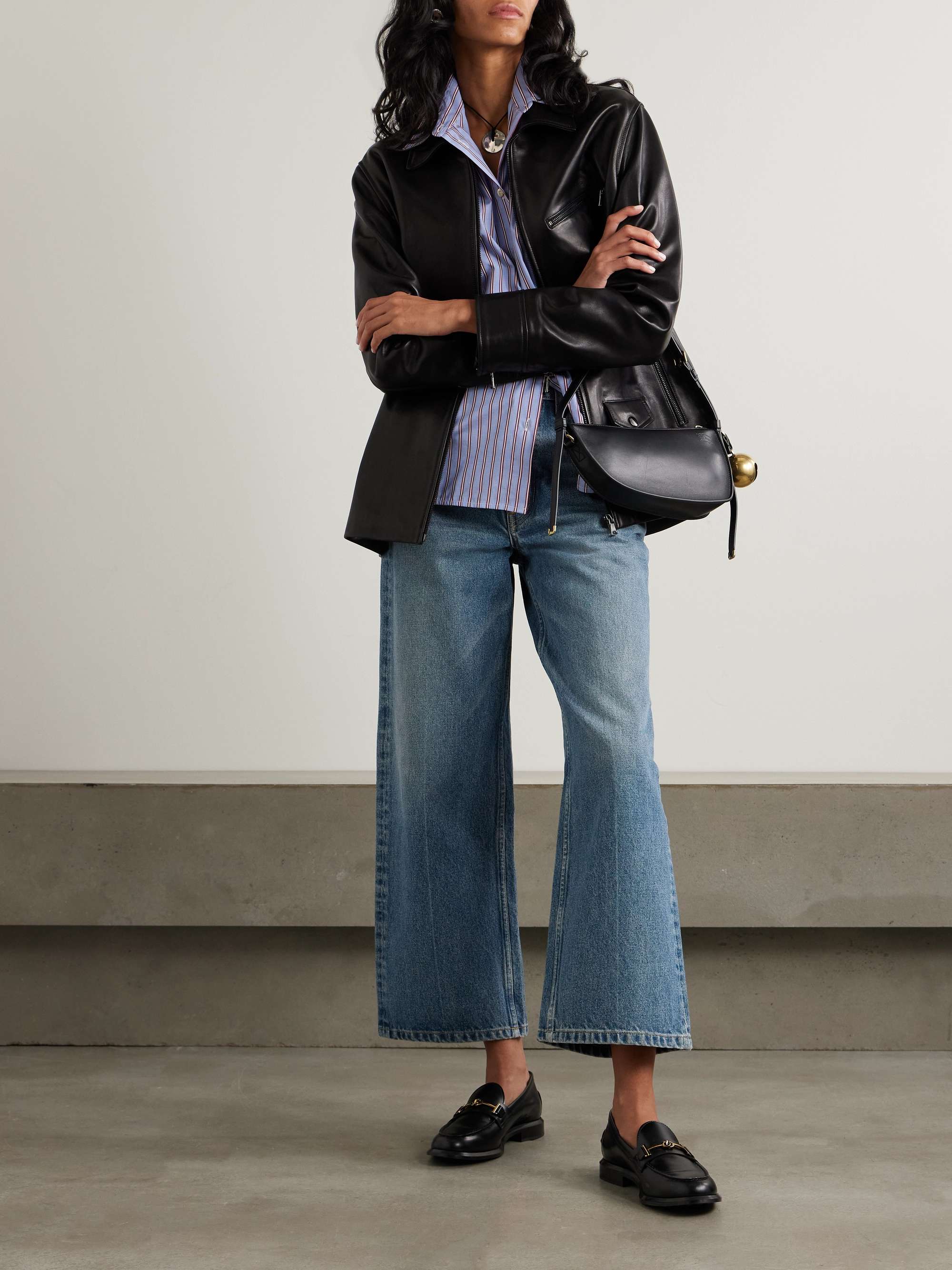 B SIDES Elissa high-rise wide-leg jeans | NET-A-PORTER B SIDES Elissa high-rise wide-leg jeans | NET-A-PORTER