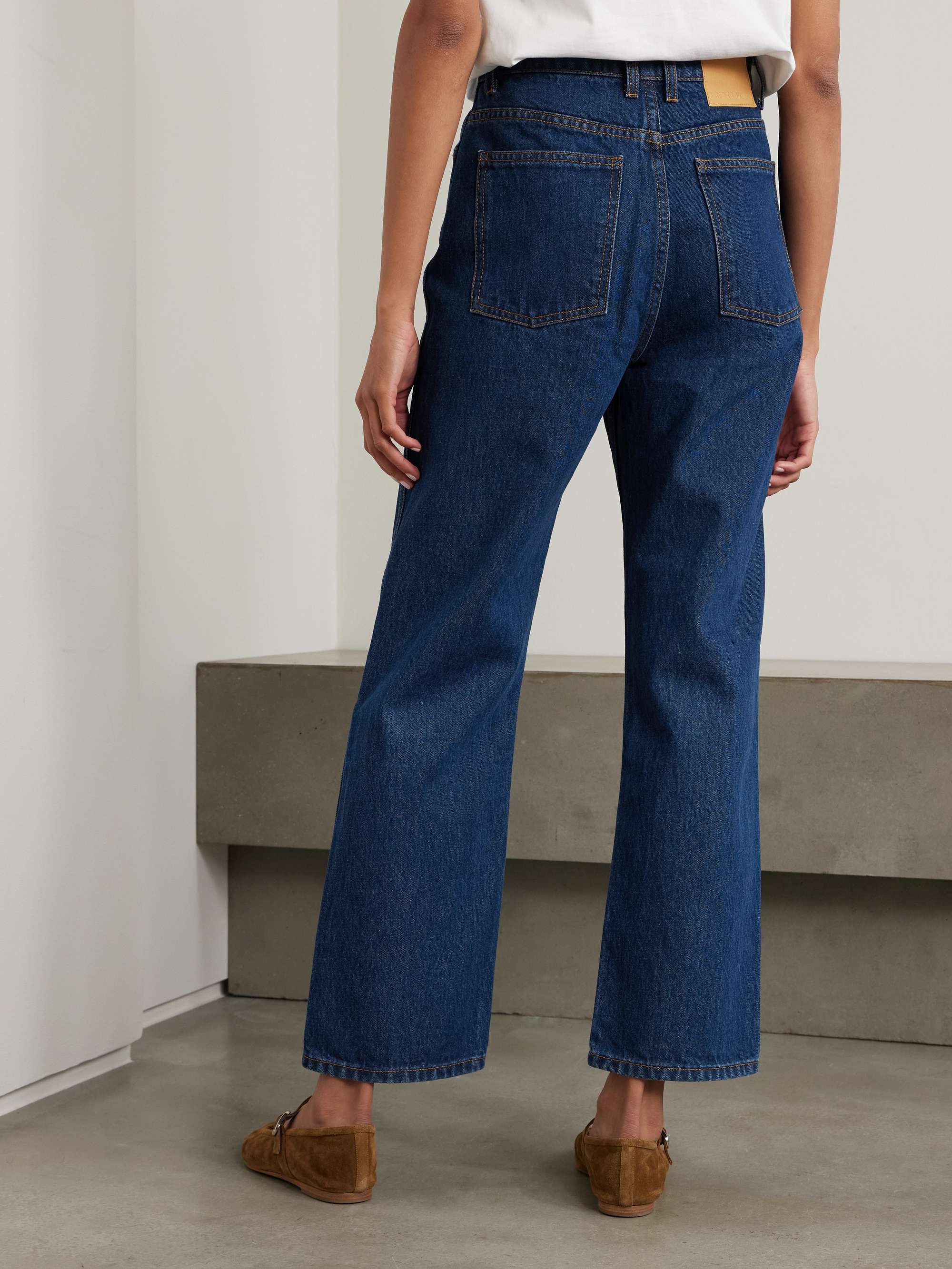 B SIDES Plein high-rise straight-leg jeans | NET-A-PORTER B SIDES Plein high-rise straight-leg jeans | NET-A-PORTER