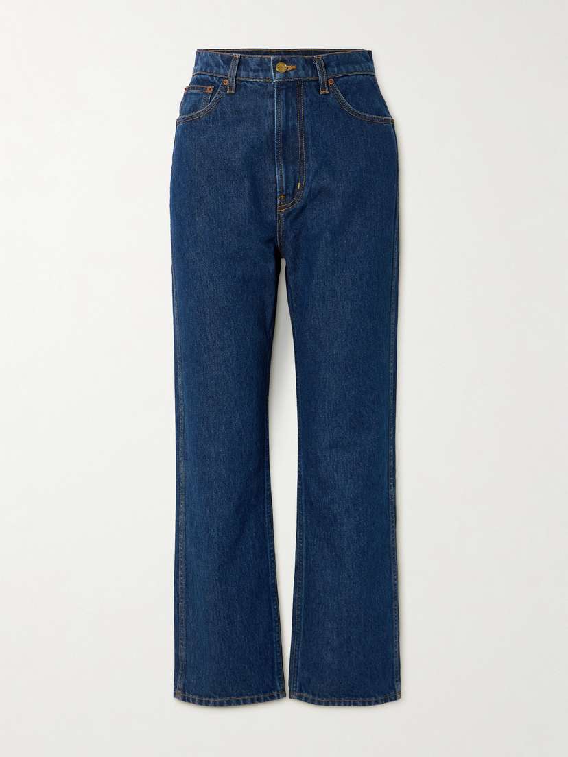 B SIDES Plein High-rise Straight-leg Jeans