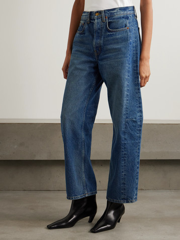 B Sides Lasso high-rise wide-leg jeans