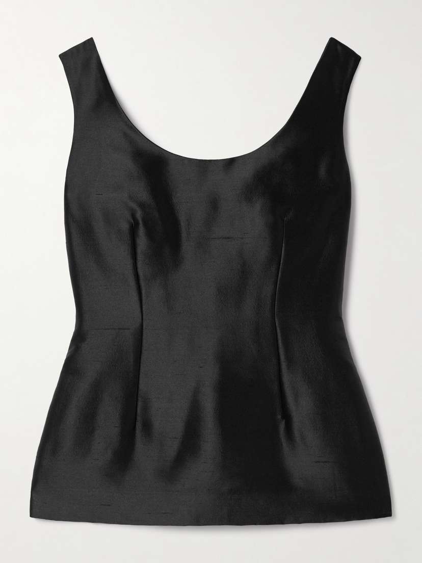 The Row Emeric Silk-dupioni Tank