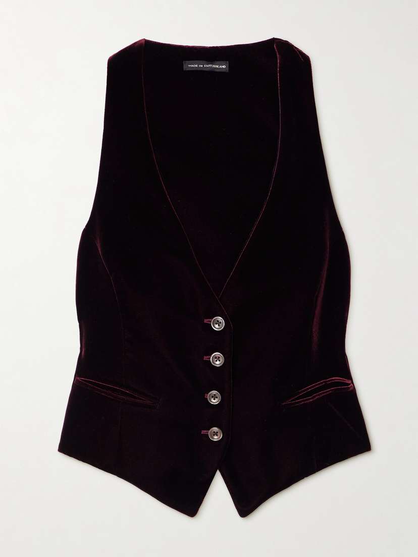 Tom Ford Velvet Vest