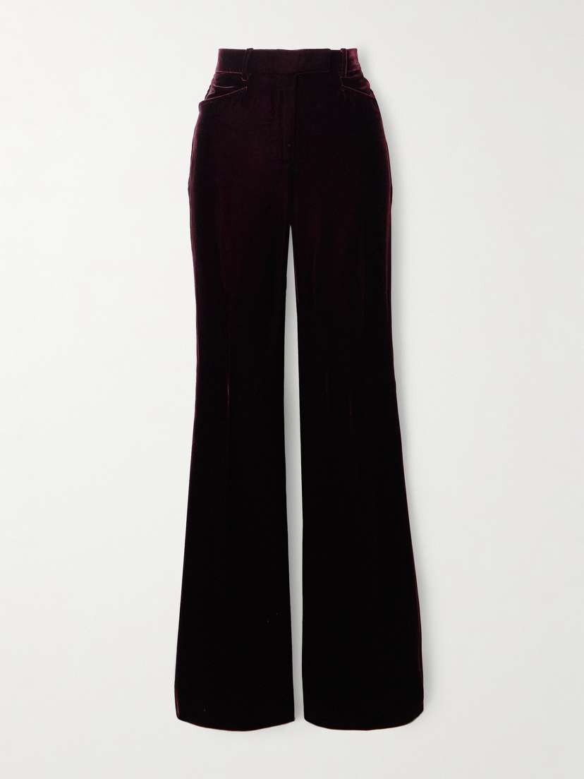 Tom Ford Velvet Wide-leg Pants