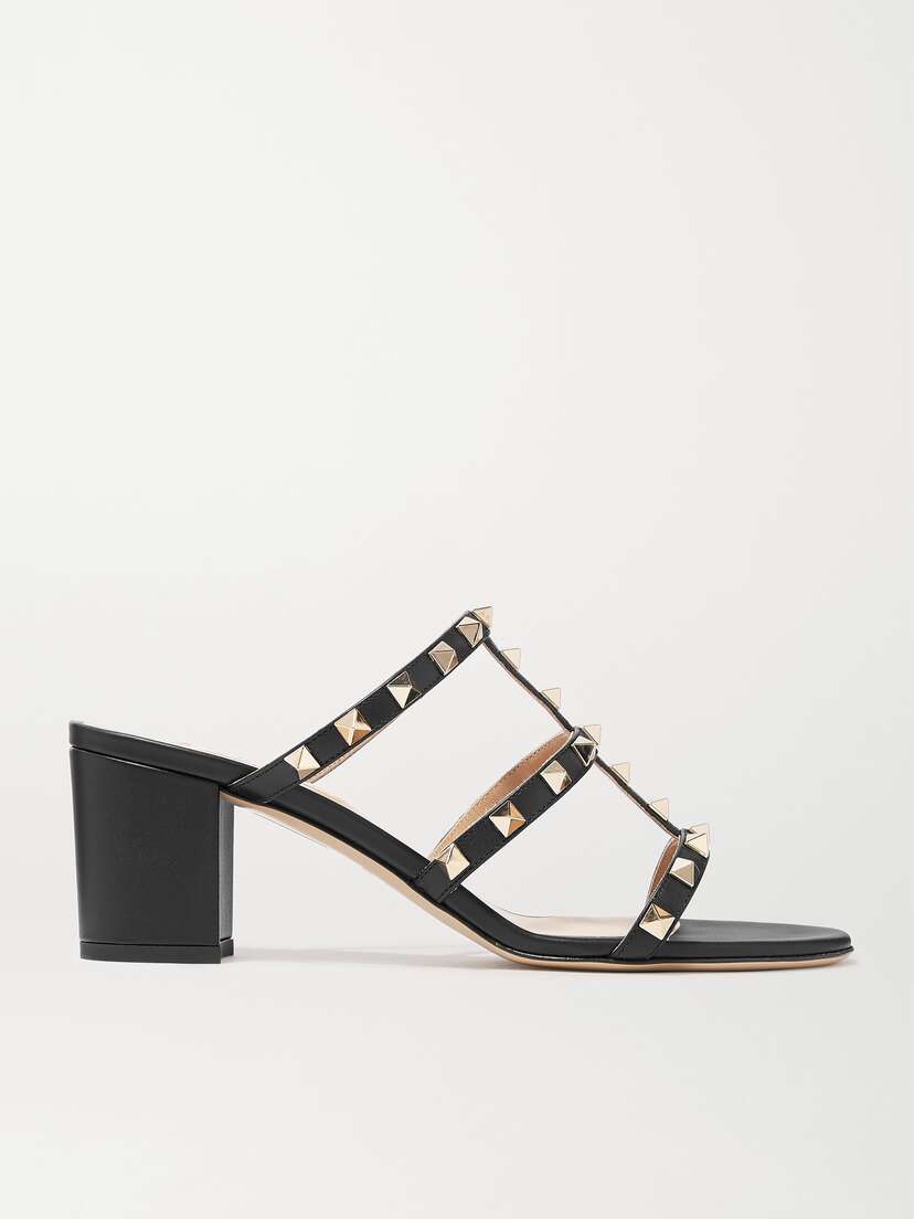 Valentino Garavani Rockstud 60 Leather Mules