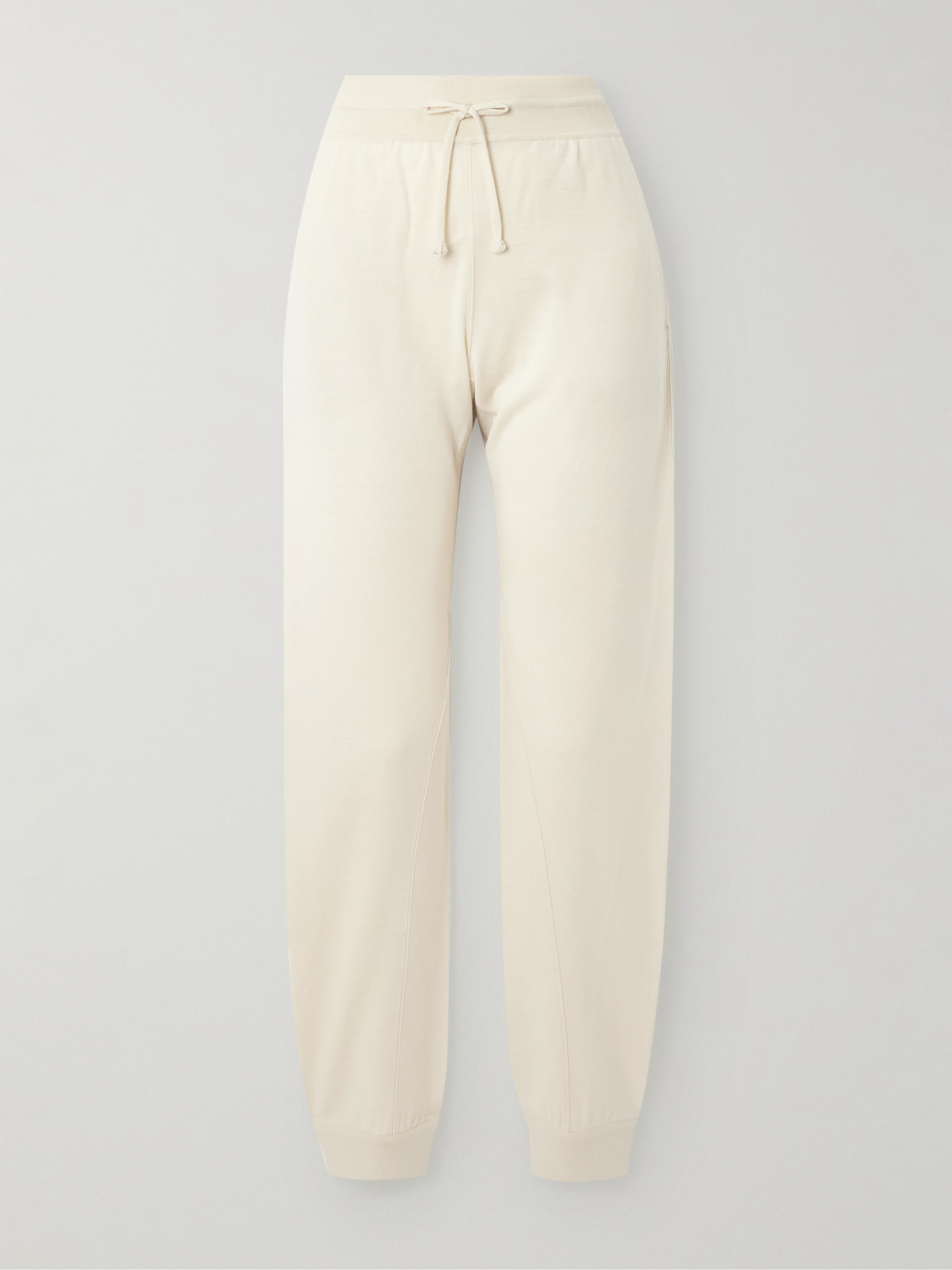 Loro Piana Cocooning cashmere tapered track pants thumbnail