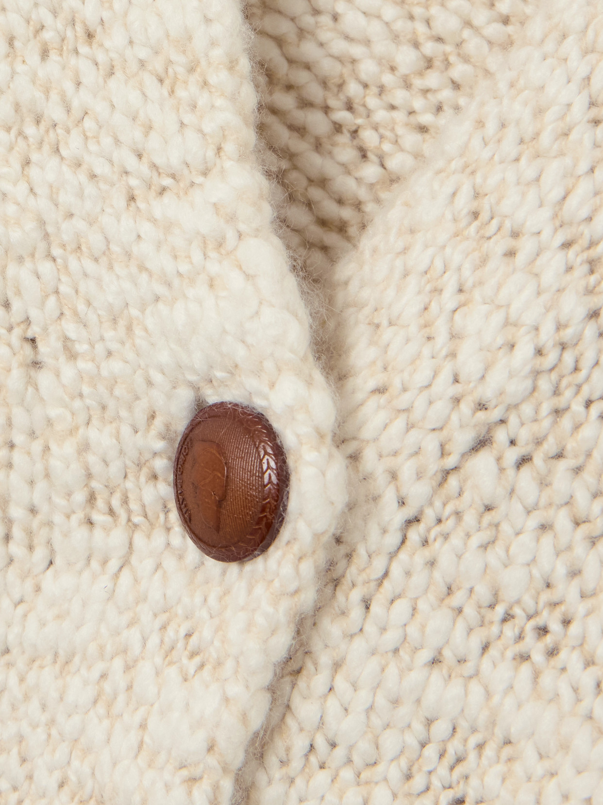 Loro Piana Cashmere-bouclé Cardigan In Neutrals