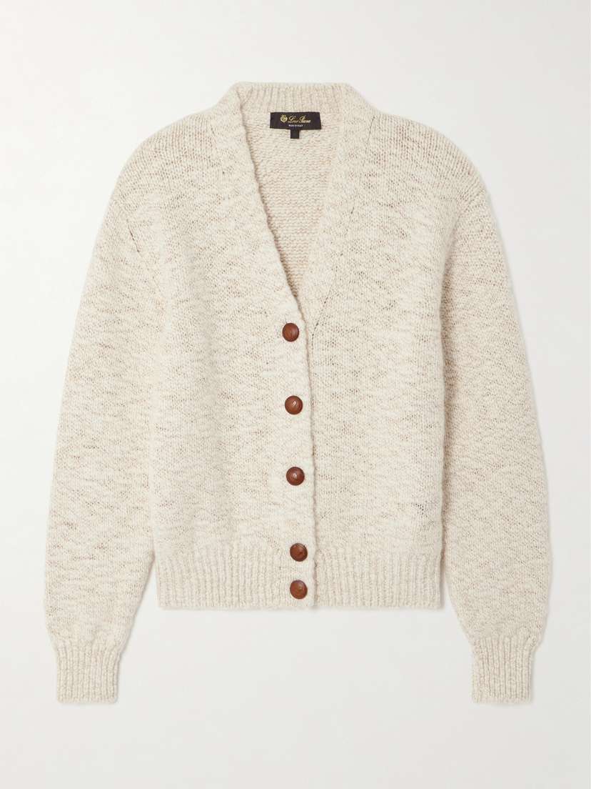 Loro Piana Cashmere-bouclé Cardigan