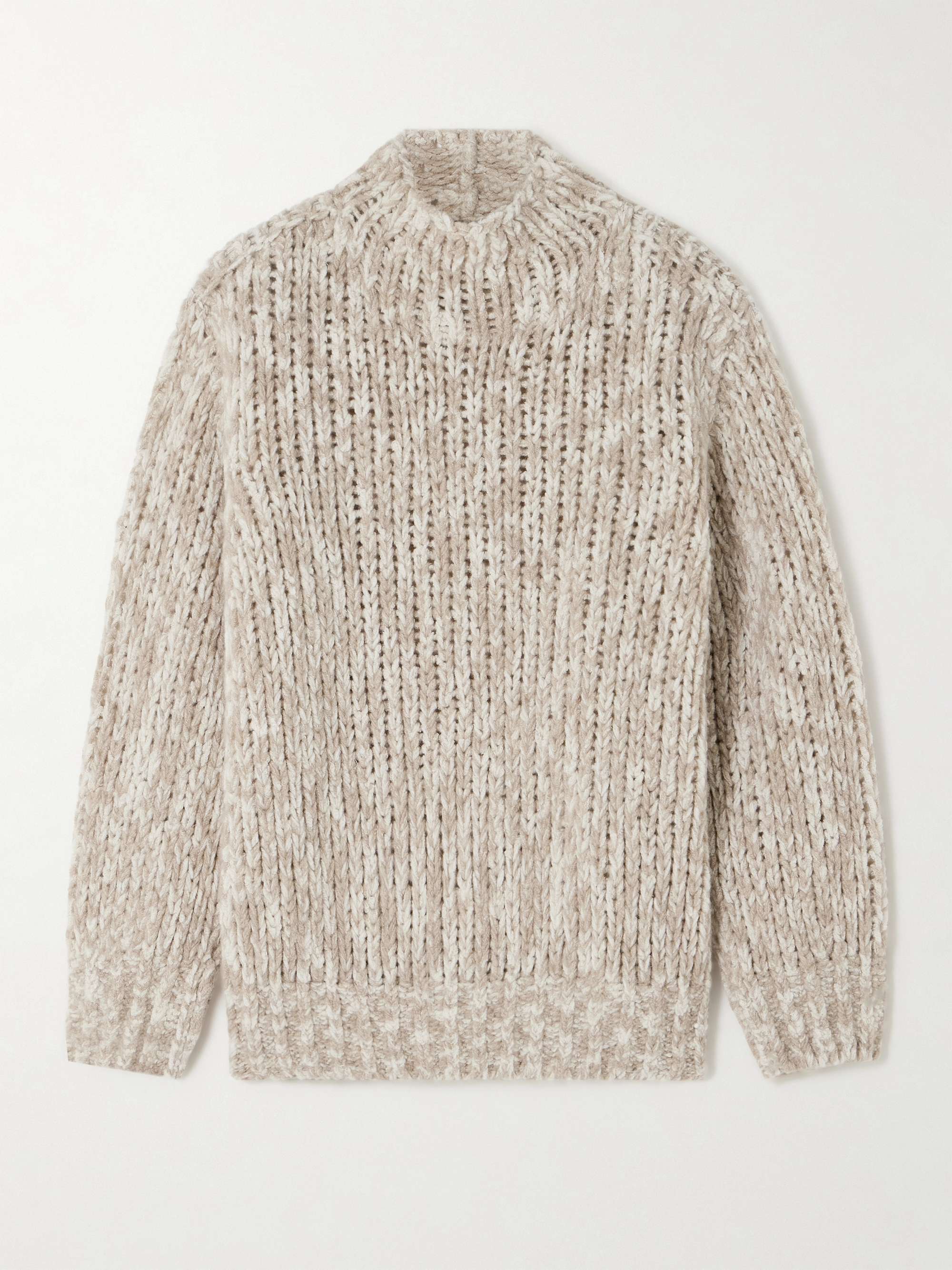 LORO PIANA Cashmere and silk-blend sweater | NET-A-PORTER LORO PIANA Cashmere and silk-blend sweater | NET-A-PORTER
