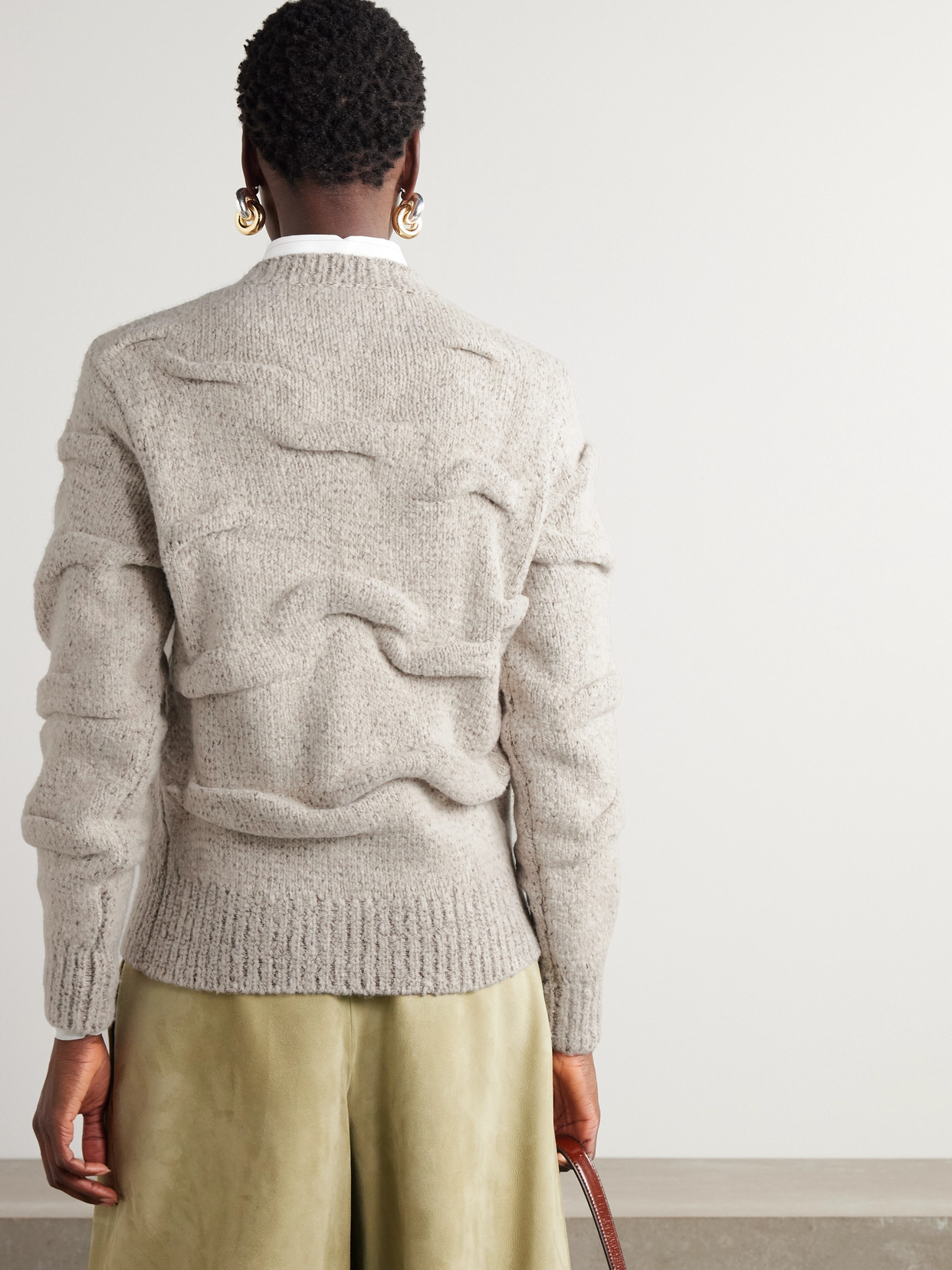Gathered Sweater